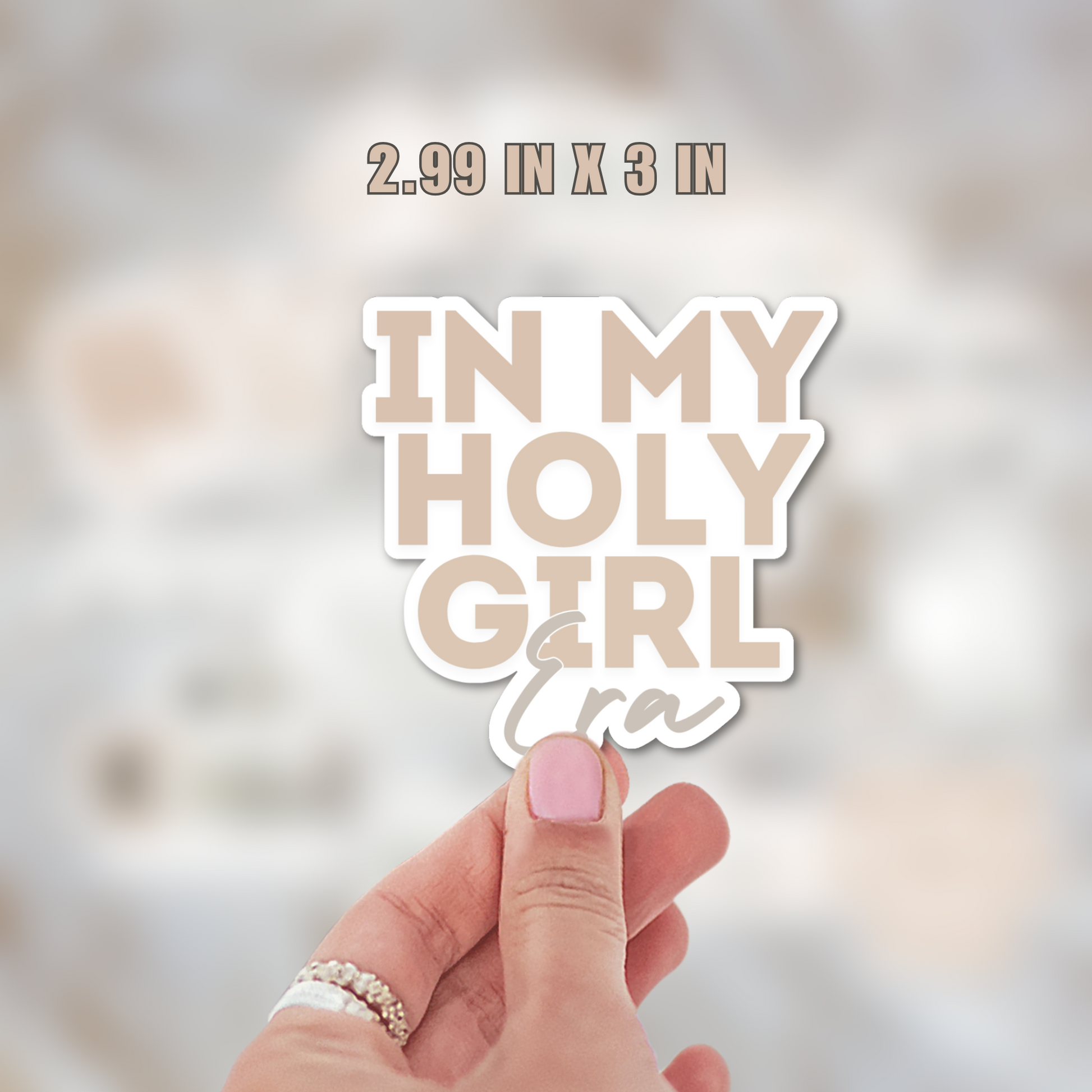 In My Holy Girl Era Sticker
